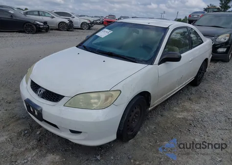 2004 Honda Civic Lx из США, поврежденный, VIN 1HGEM22524L007777